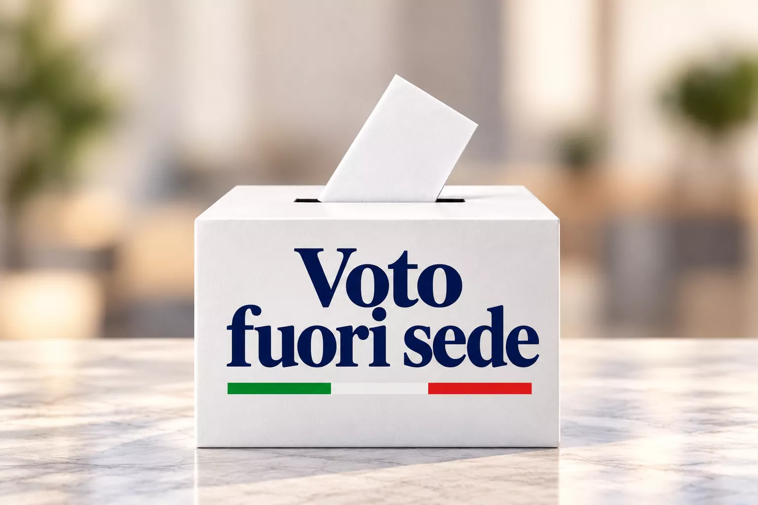Iscrizione nell’elenco degli elettori fuori sede per il 2027 